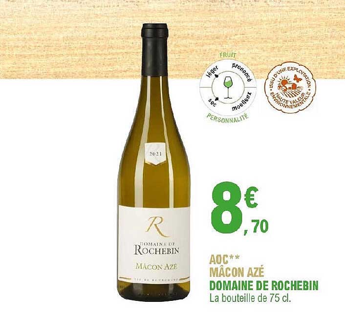 aoc mâcon azé domaine de rochebin