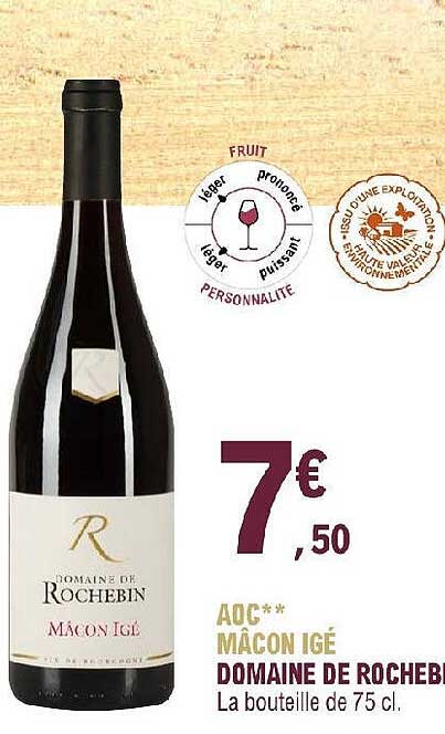 aoc mâcon igé domaine de rochebin