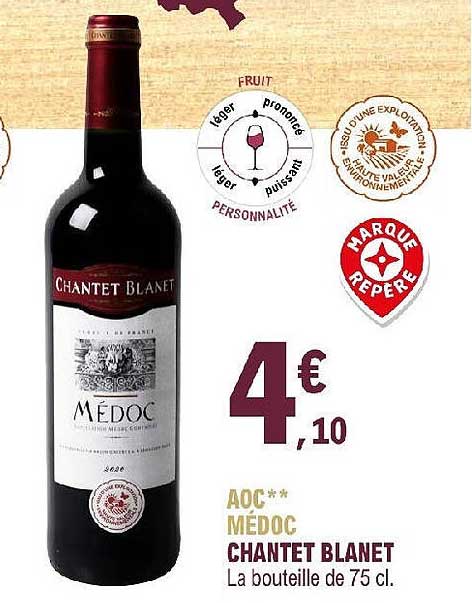 aoc médoc chantet blanet