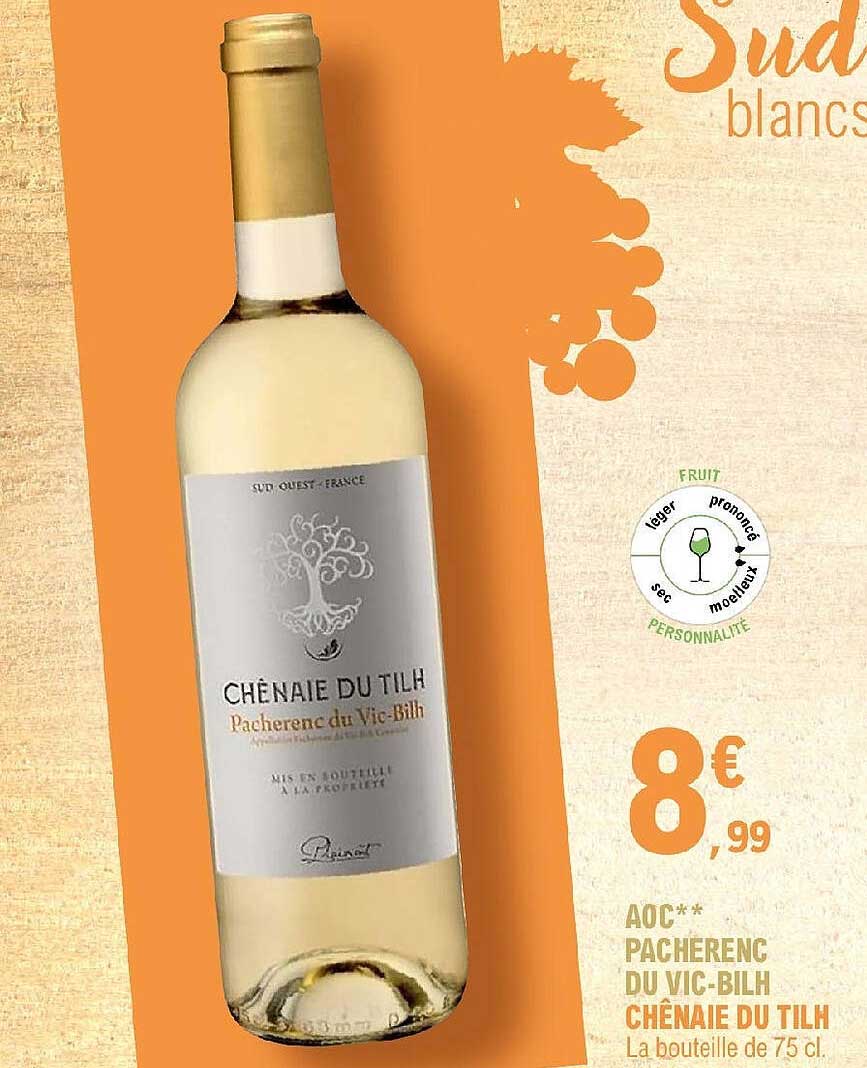 aoc pacherenc du vic-bilh chênaie du tilh