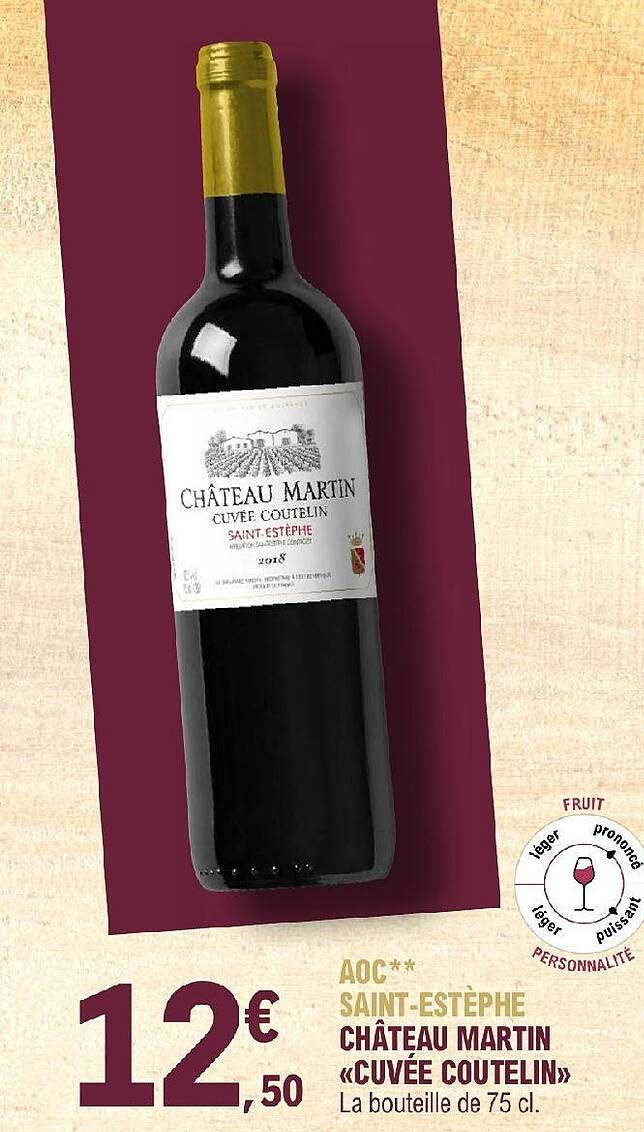 aoc saint-estèphe château martin «cuvée coutelin»