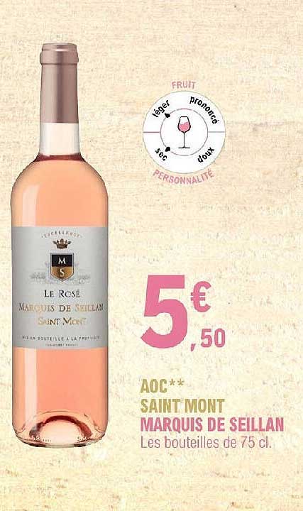 aoc saint mont marquis de seillan