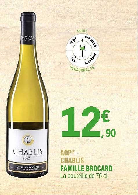 aop chablis famille brocard