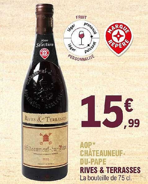 aop châteauneuf-du-pape rives & terrasses