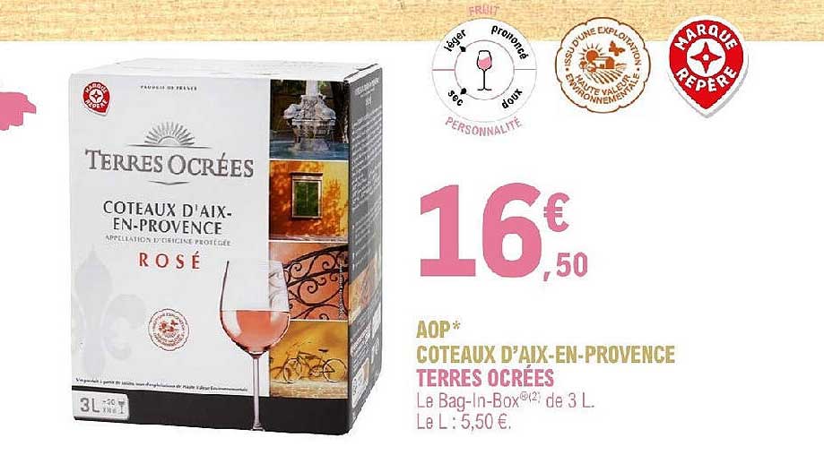 aop côteaux d'aix-en-provence terres ocrées