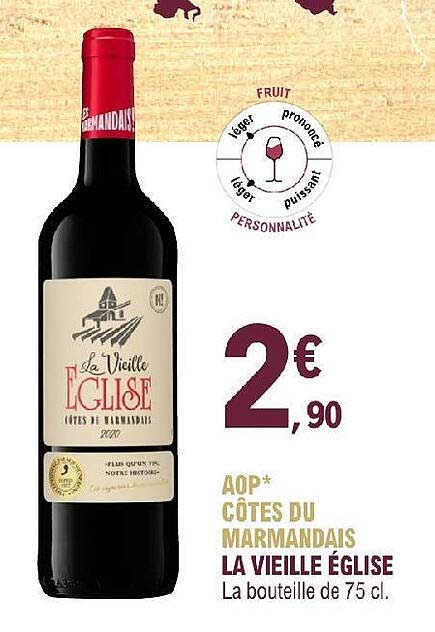 Aop Côtes Du Marmandais La Vieille église