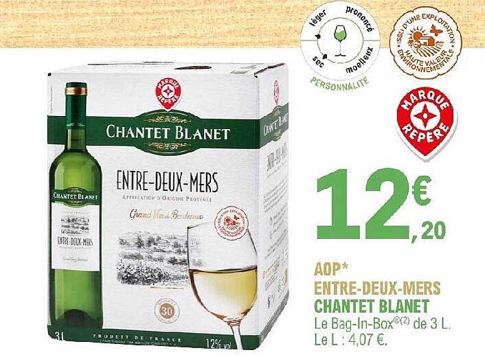 aop entre-deux-mers chantet blanet