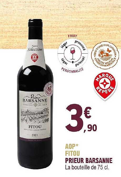aop fitou prieur barsanne