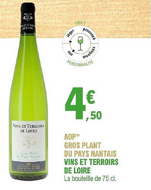 aop gros plant du pays nantais vins et terroirs de loire