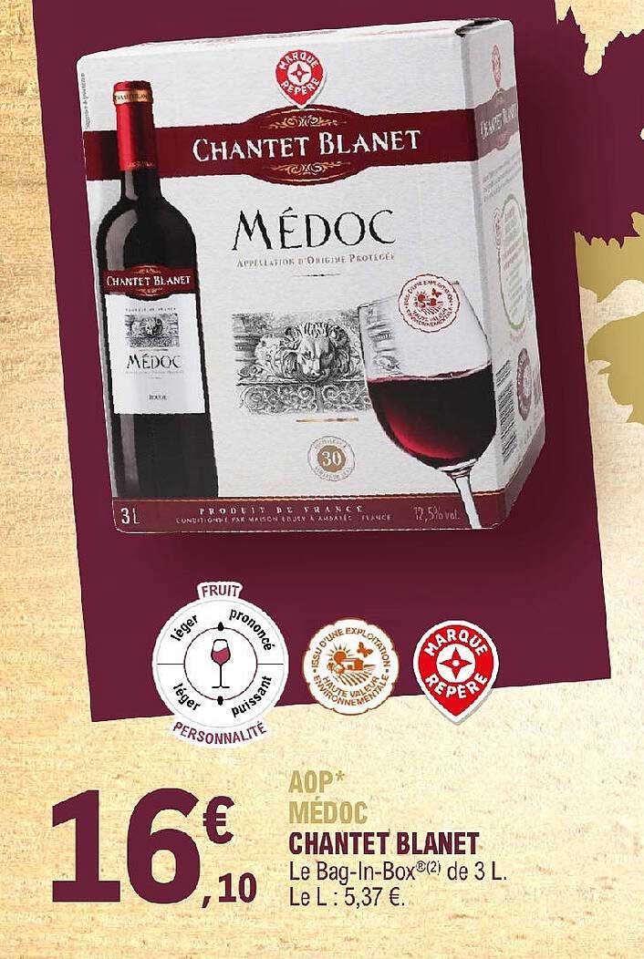 aop médoc chantet blanet