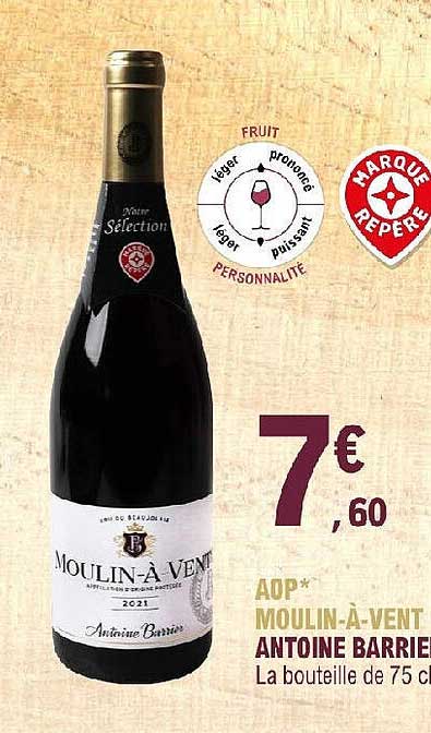 aop moulin-à-vent antoine barrier