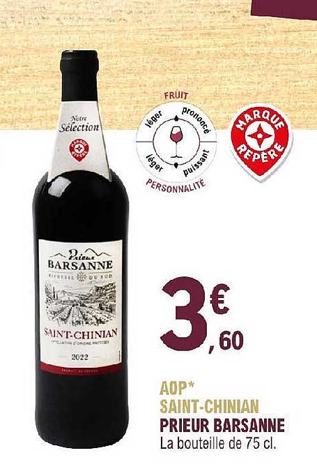 aop saint-chinian prieur barsanne