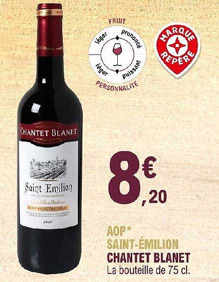 aop saint-émilion chantet blanet