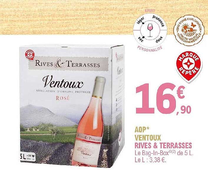 aop ventoux rives & terrasses