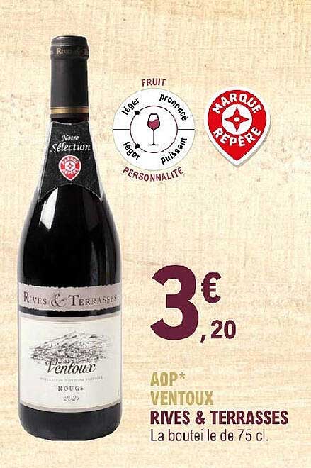 aop ventoux rives & terrasses