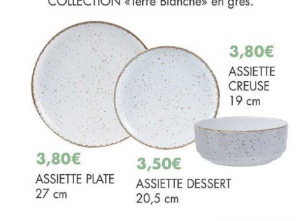 Assiette Creuse, Plate Ou Dessert