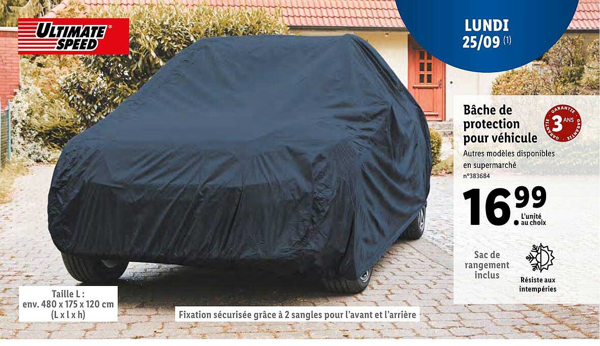 Bâche De Protection Pour Véhicule Ultimate Speed