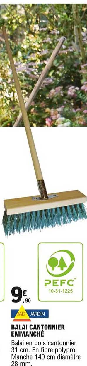 Balai Cantonnier Emmanché