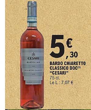 Bardo Chiaretto Classico Doc "cesari"