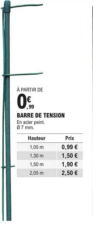 barre de tension