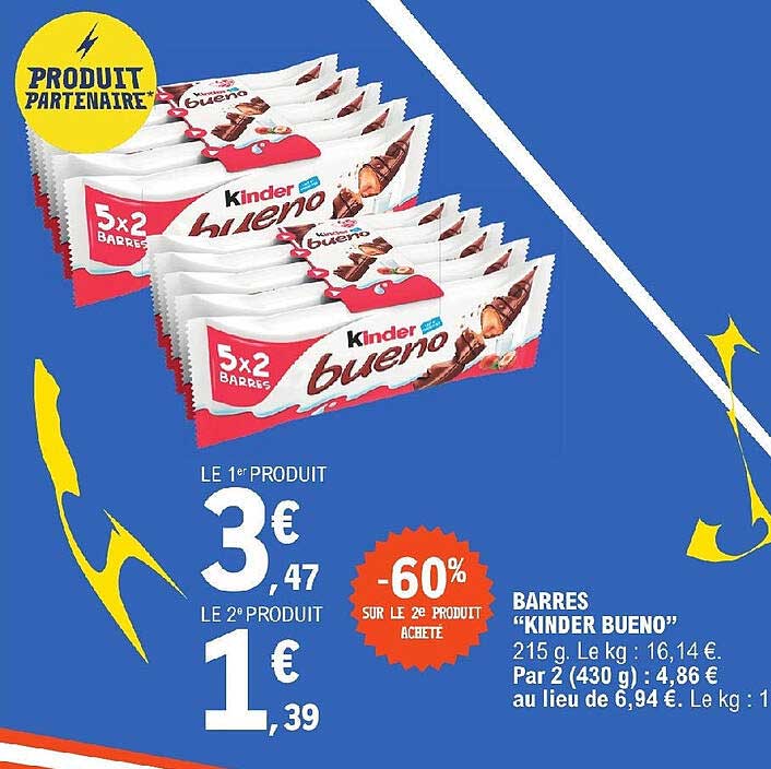 Barres "kinder Bueno"