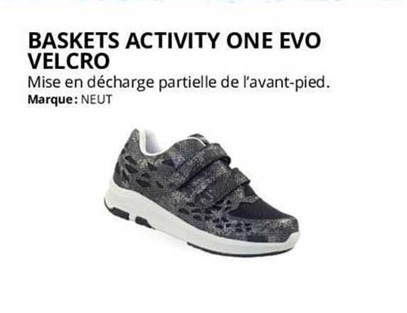 baskets activity one evo velcro neut