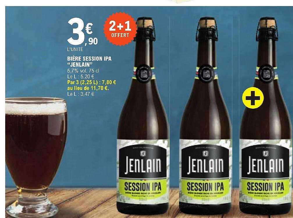 bière session ipa "jenlain"