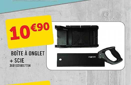 Boîte à Onglet + Scie Foxter
