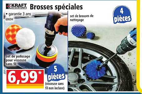 brosses spéciales kraft werkzeuge