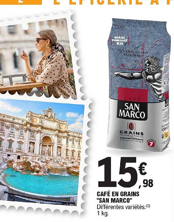 café en grains "san marco"