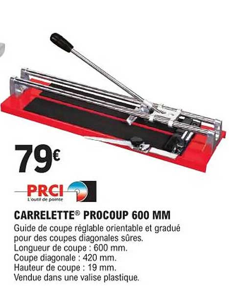 Carrelette Procoup 600 Mm Prci