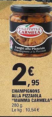 champignons alla pizzaiola "mamma carmela"