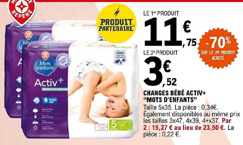 changes bébé activ+ "mots d'enfants"