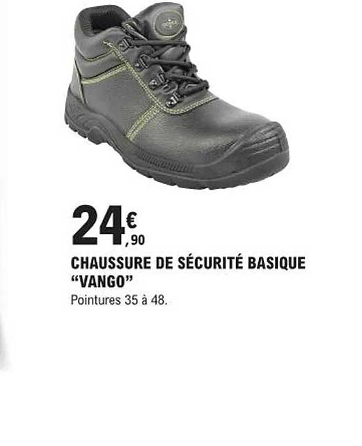 chaussure de sécurité basique "vango"