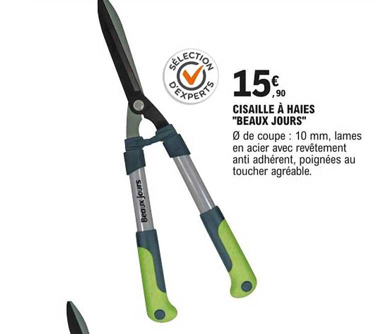 cisaille à haies "beaux jours"