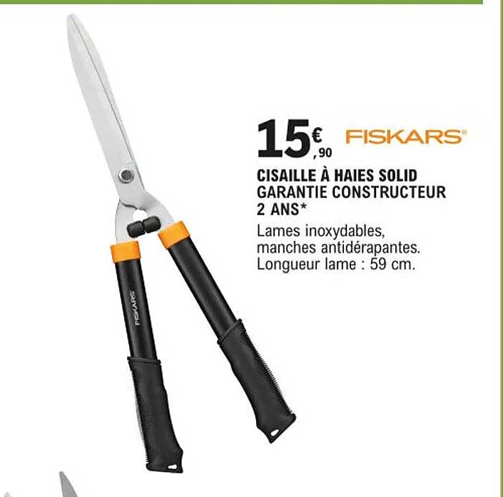 Cisaille à Haies Solid Fiskars