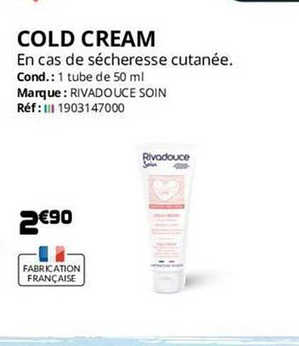 cold cream rivadouce
