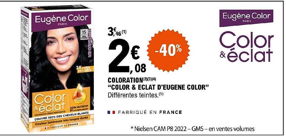 coloration "color & éclat d'eugène color"