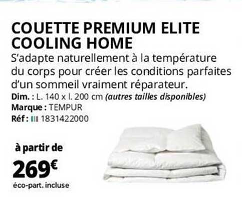 couette premium elite cooling home