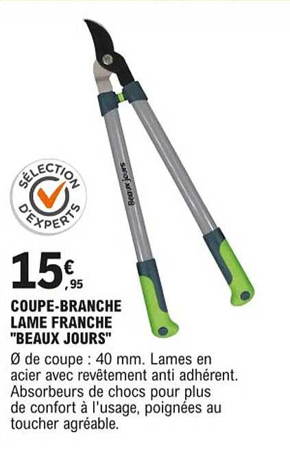 coupe-branche lame franche "beaux jours"