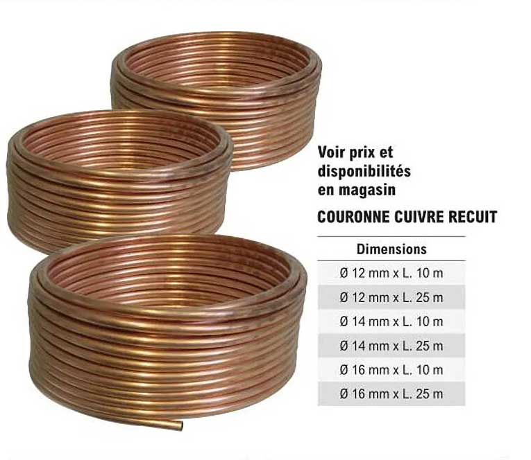 Couronne Cuivre Récuit