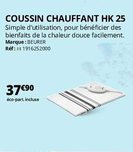 Coussin Chauffant Hk 25 Beurer