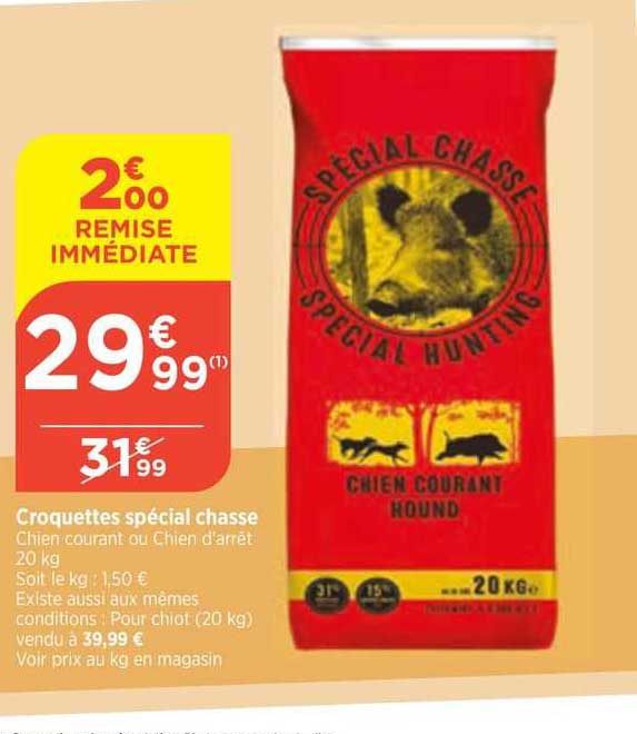 Croquettes Spécial Chasse