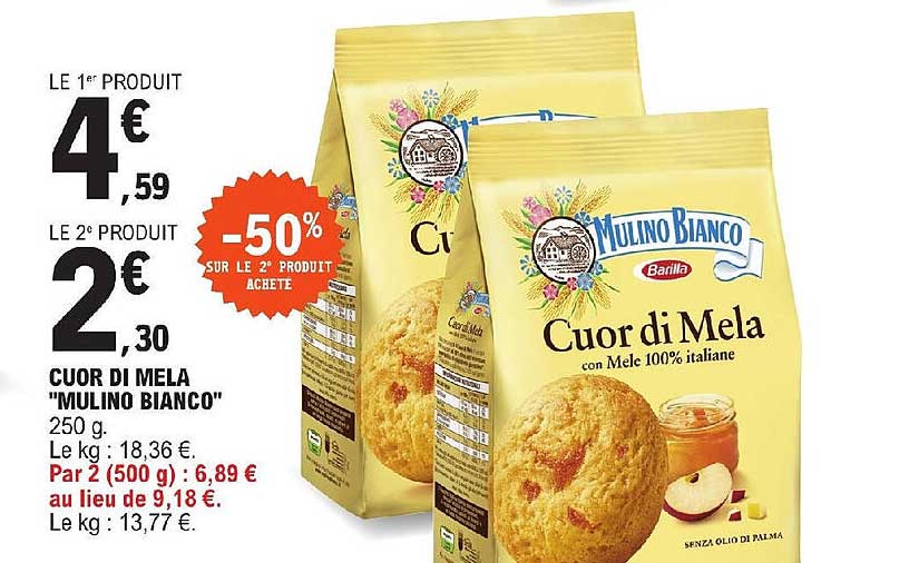 cuor di mela "mulino bianco"