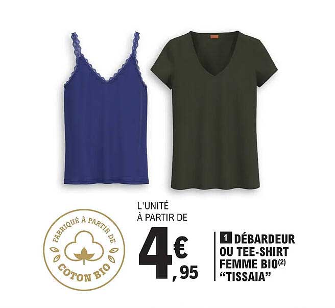 débardeur ou tee-shirt femme bio "tissaia"