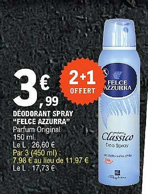 déodorant spray "felce azzurra"