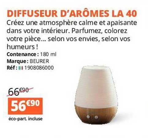 diffuseur d'arômes la 40