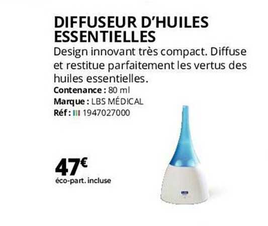 diffuseur d'huiles essentielles