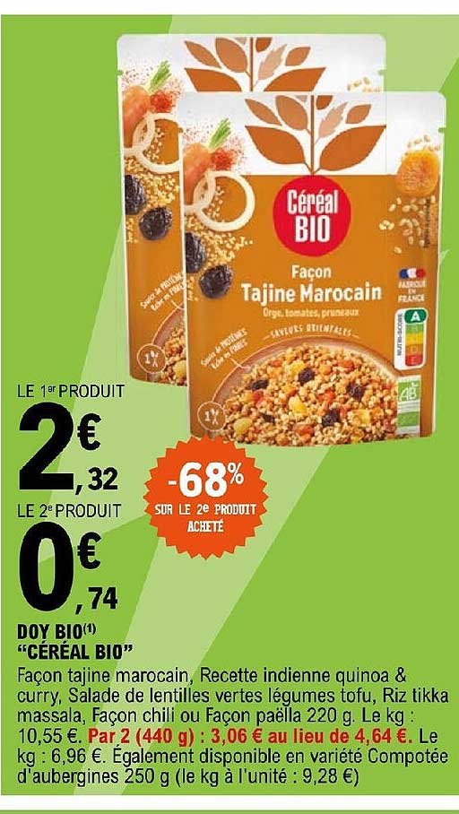 doy bio "céréal bio"