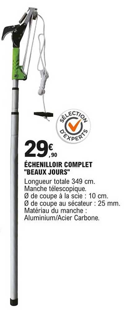 échenilloir complet "beaux jours"